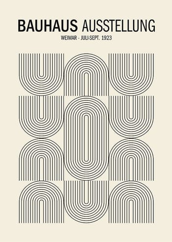 Plakat Bauhaus Ausstellung No2